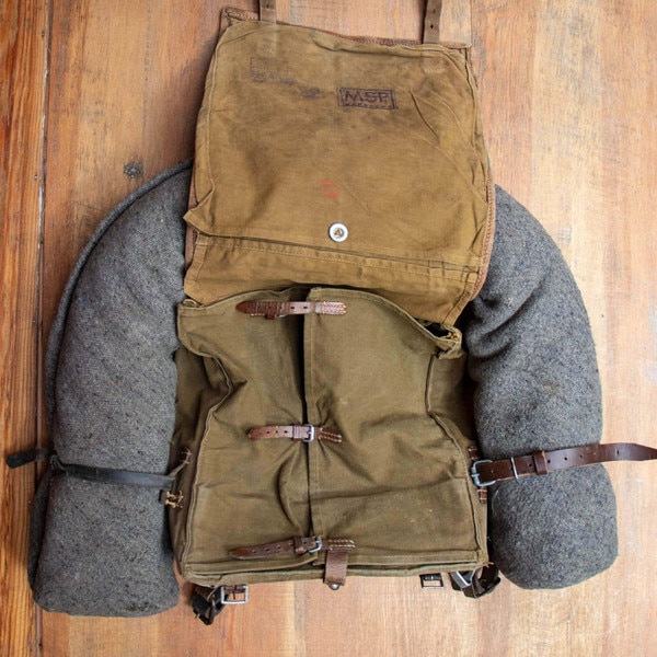 European Military Nap Sack | Regina Andrew